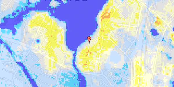 Ekstrem regn på Helsingørsgade 11C, st. th