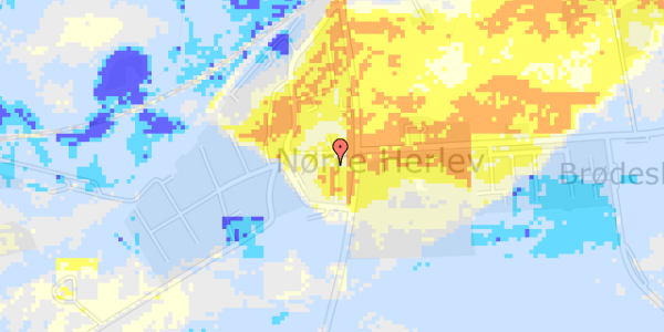 Ekstrem regn på Herlevgårdsvej 10