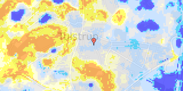 Ekstrem regn på Holmevej 6