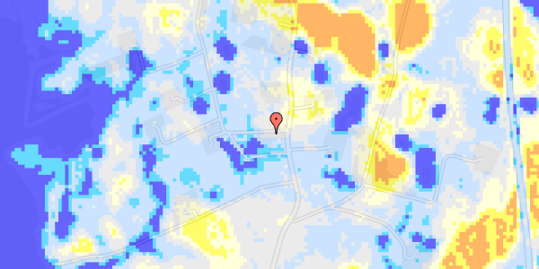 Ekstrem regn på Indelukkevej 1