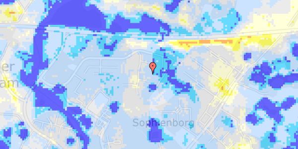 Ekstrem regn på Jørgen Poulsens Have 87