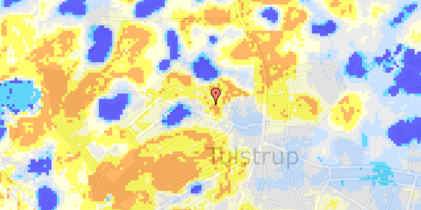 Ekstrem regn på Kastanievej 3