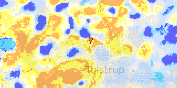 Ekstrem regn på Kastanievej 7