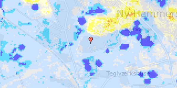 Ekstrem regn på Leerbjerg Lod 30