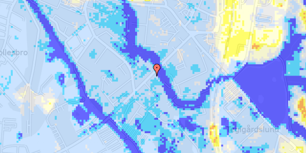 Ekstrem regn på Milnersvej 23