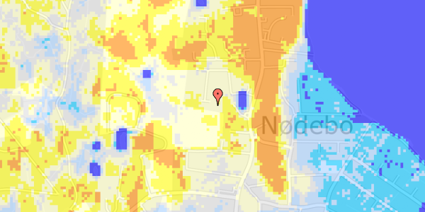 Ekstrem regn på Nøddehegnet 19