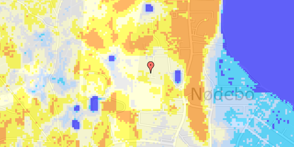 Ekstrem regn på Nøddehegnet 34