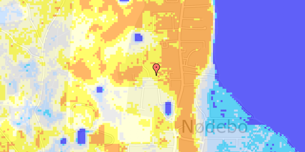 Ekstrem regn på Nødebohave 98