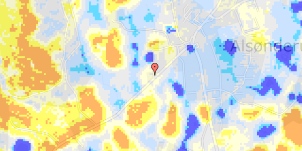 Ekstrem regn på Ravnsbjergvej 10