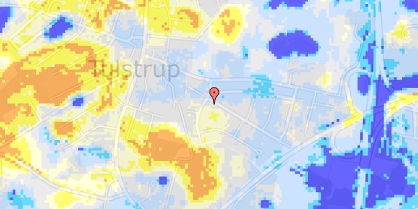 Ekstrem regn på Rosenvej 8