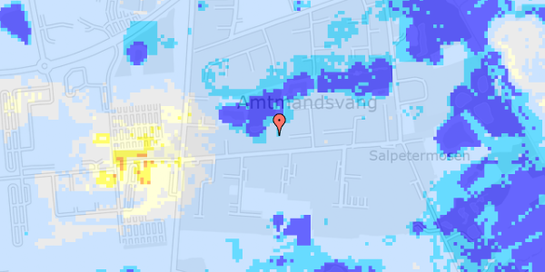 Ekstrem regn på Salpetermosevej 29