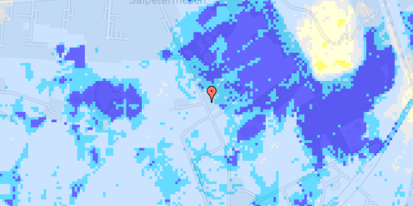 Ekstrem regn på Salpetermosevej 41