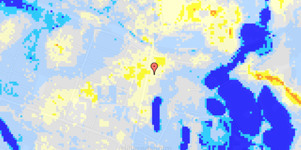 Ekstrem regn på Selskovvej 58