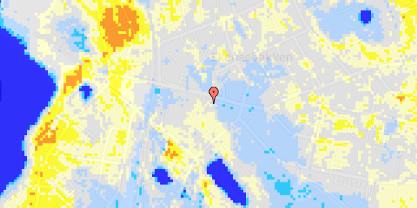 Ekstrem regn på Skansevej 2C