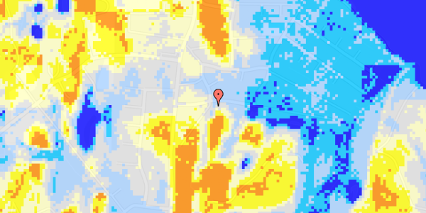 Ekstrem regn på Skovbrynet 1