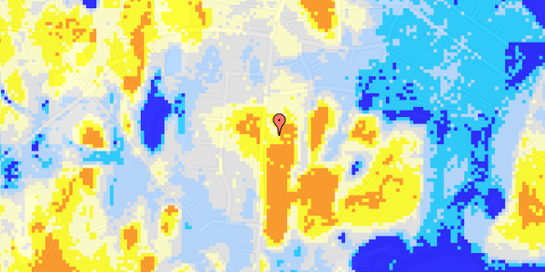 Ekstrem regn på Skovbrynet 16