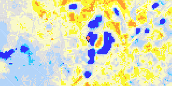 Ekstrem regn på Skovstien 10