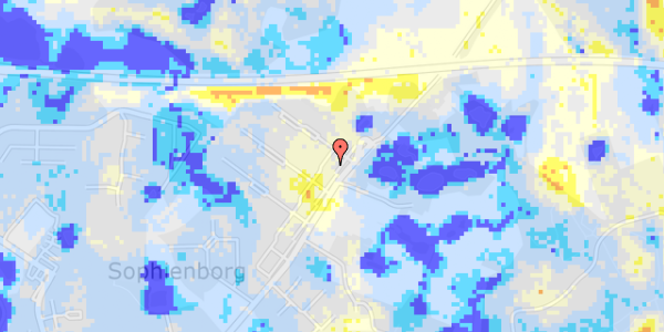 Ekstrem regn på Sophienlund 115