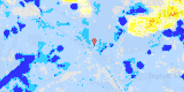 Ekstrem regn på Spættevej 7