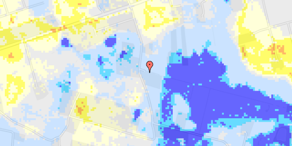 Ekstrem regn på Æbelholtsdamvej 3