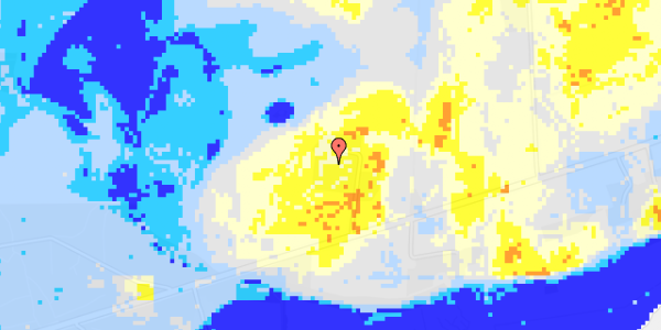 Ekstrem regn på Amtsvejen 315