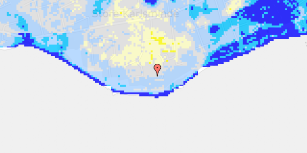 Ekstrem regn på August Kroghsvej 10