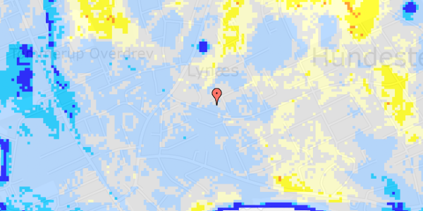 Ekstrem regn på Bellisbakken 9