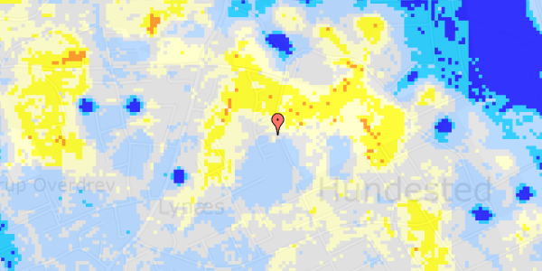 Ekstrem regn på Forsythiavej 13