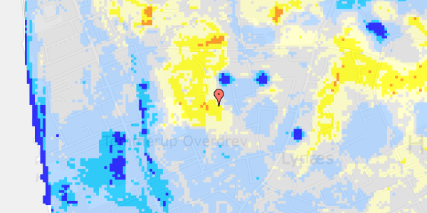 Ekstrem regn på Fyrrehegnet 43