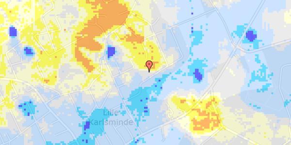 Ekstrem regn på Hermelinvej 13