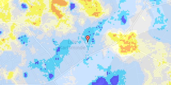 Ekstrem regn på Hesseløvej 10