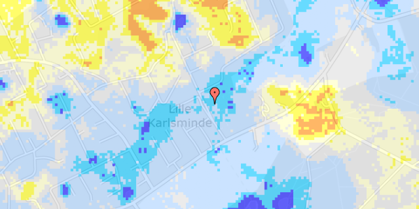 Ekstrem regn på Hesseløvej 12