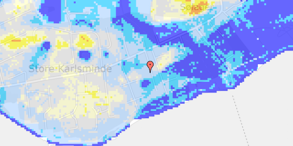 Ekstrem regn på Hjertegræsvej 8