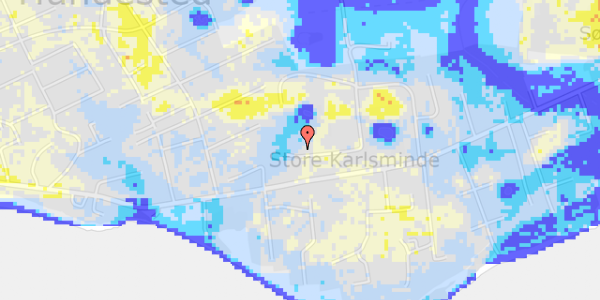 Ekstrem regn på Horsebakken 14