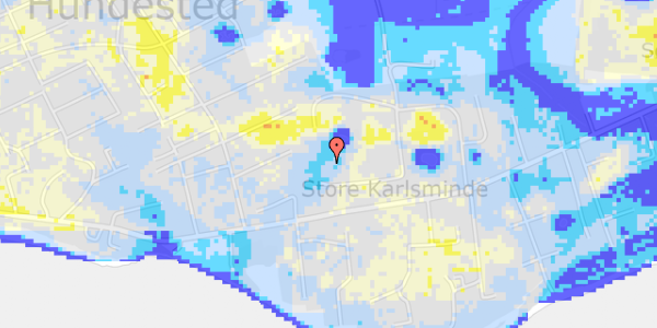 Ekstrem regn på Horsebakken 16