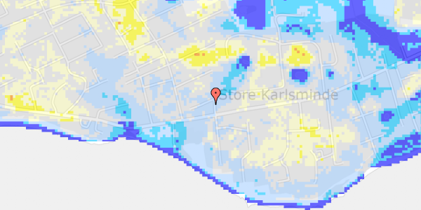 Ekstrem regn på Hyldevænget 1