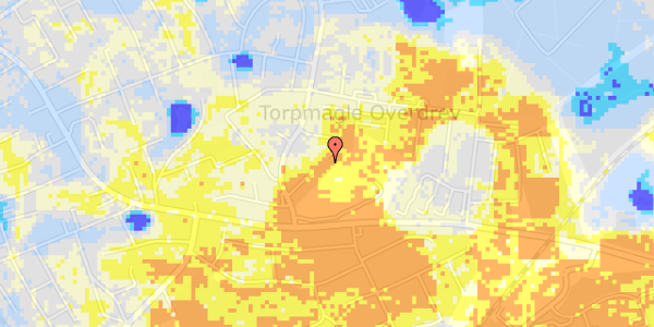 Ekstrem regn på Kornvænget 14