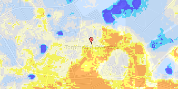 Ekstrem regn på Lerbjergvej 14