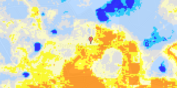 Ekstrem regn på Lerbjergvej 20