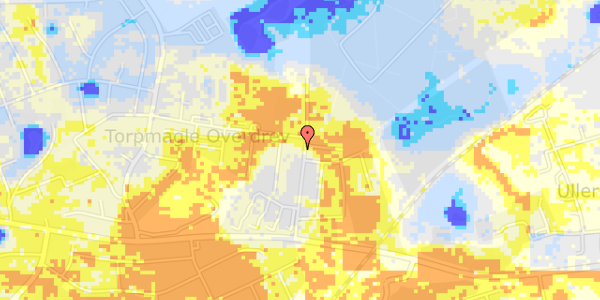 Ekstrem regn på Lerbjergvej 38