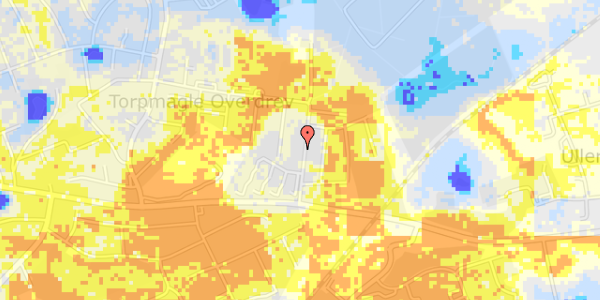 Ekstrem regn på Lerbjergvej 44