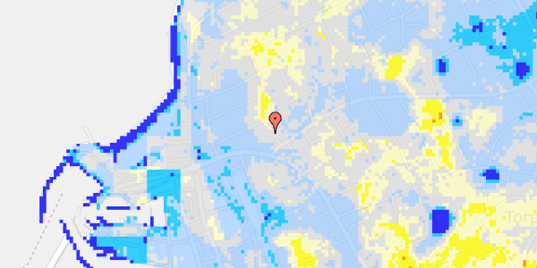 Ekstrem regn på Ll Karlsmindevej 5