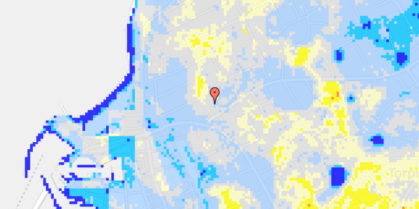 Ekstrem regn på Ll Karlsmindevej 7