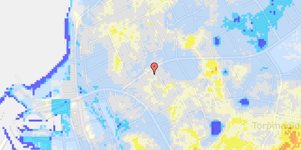 Ekstrem regn på Ll Karlsmindevej 14