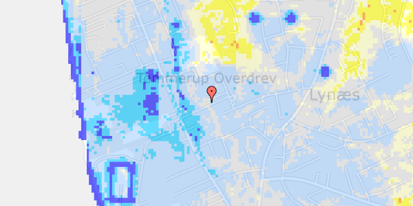 Ekstrem regn på Norgesvej 5