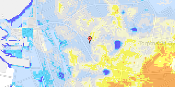 Ekstrem regn på Peder Olsensvej 2A