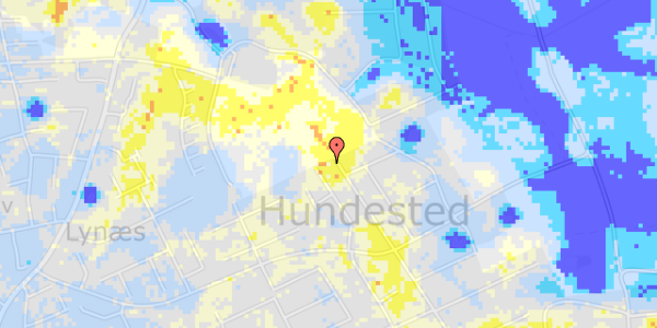 Ekstrem regn på Riddersporevej 14