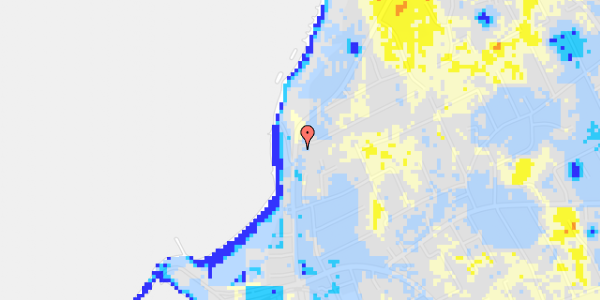 Ekstrem regn på Skansevej 30B