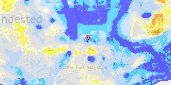 Ekstrem regn på Skolelodden 20