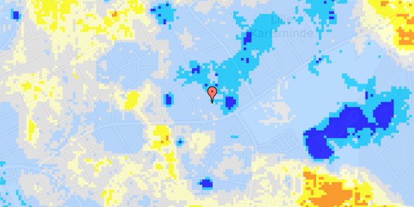 Ekstrem regn på Sneppevej 18